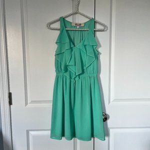Small Chiffon Emmelee Blue Dress